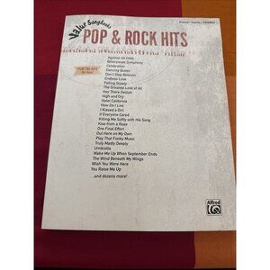 Pop & Rock Hits Value Songbooks Series Piano Vocal Chords Sheet music. Vtg New!